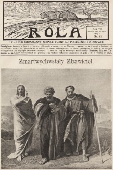 Rola : tygodnik obrazkowy niepolityczny ku pouczeniu i rozrywce. 1913, nr 12