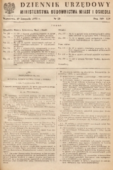 Dziennik Urzędowy Ministerstwa Budownictwa Miast i Osiedli. 1953, nr 18