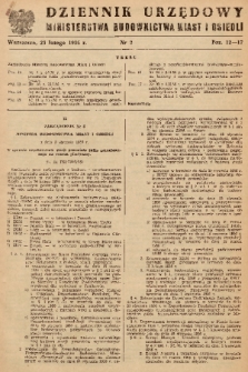 Dziennik Urzędowy Ministerstwa Budownictwa Miast i Osiedli. 1956, nr 2
