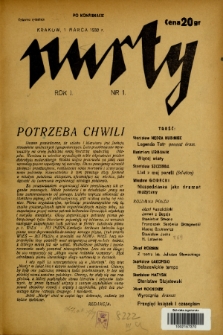 Nurty. 1938, nr 1