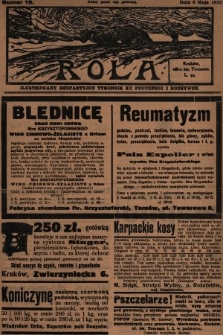 Rola : ilustrowany bezpartyjny tygodnik ku pouczeniu i rozrywce. 1932, nr 19