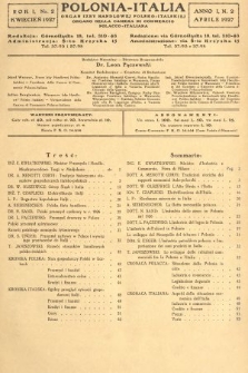 Polonia-Italia : organ Izby Handlowej Polsko-Italskiej = organo della Camera di Commercio Polacco-Italiana. 1927, nr 2
