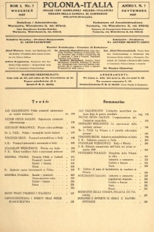 Polonia-Italia : organ Izby Handlowej Polsko-Italskiej = organo della Camera di Commercio Polacco-Italiana. 1927, nr 7