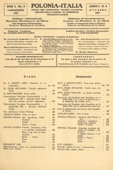 Polonia-Italia : organ Izby Handlowej Polsko-Italskiej = organo della Camera di Commercio Polacco-Italiana. 1927, nr 8
