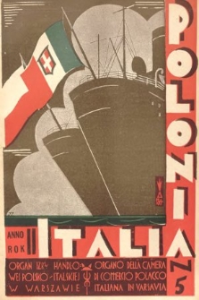 Polonia-Italia : organ Izby Handlowej Polsko-Italskiej = organo della Camera di Commercio Polacco-Italiana. 1928, nr 5