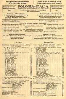Polonia-Italia : organ Izby Handlowej Polsko-Italskiej = organo della Camera di Commercio Polacco-Italiana. 1929, nr 10-12