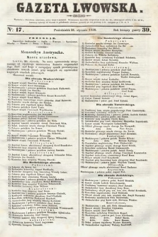 Gazeta Lwowska. 1850, nr 17