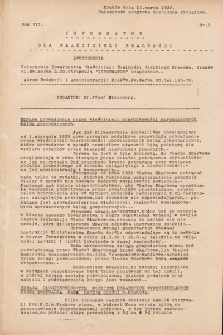 Informator dla Właścicieli Realności. 1935, nr 3