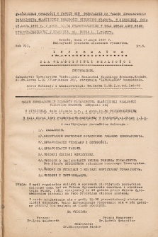 Informator dla Właścicieli Realności. 1935, nr 5