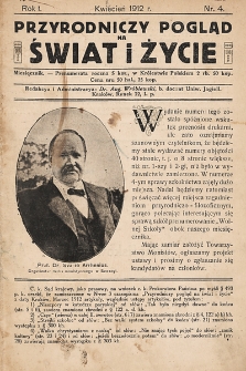 Przyrodniczy Pogląd na Świat i Życie. 1912, nr 4