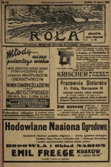 Rola : ilustrowany bezpartyjny tygodnik ku pouczeniu i rozrywce. 1939, nr 12