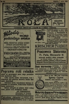 Rola : ilustrowany bezpartyjny tygodnik ku pouczeniu i rozrywce. 1939, nr 19