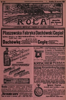 Rola : ilustrowany bezpartyjny tygodnik ku pouczeniu i rozrywce. 1939, nr 25