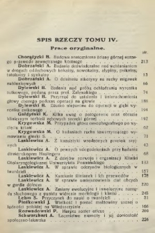 Polski Przegląd Oto-laryngologiczny : organ Polskiego T-wa Oto-laryngologicznego. T. 4, 1927, spis rzeczy