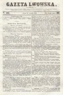 Gazeta Lwowska. 1850, nr 22