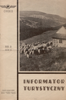 Informator Turystyczny. 1939, nr 8