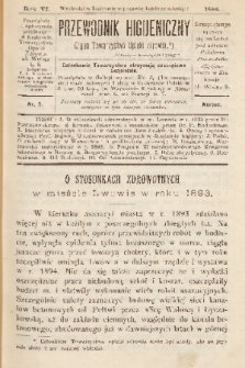 Przewodnik Higjeniczny : Organ Towarzystwa Opieki Zdrowia. 1894, nr 3