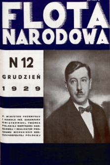 Flota Narodowa : czasopismo poświęcone polskiej ekspansji morskiej. 1929, nr 12