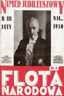 Flota Narodowa : czasopismo poświęcone polskiej ekspansji morskiej. 1930, nr 14 (2)