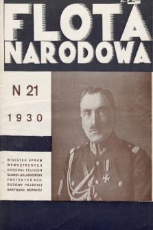 Flota Narodowa : czasopismo poświęcone polskiej ekspansji morskiej. 1930, nr 21