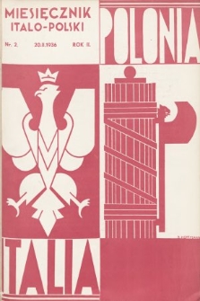 Polonia-Italia : miesięcznik italo-polski. 1936, nr 2