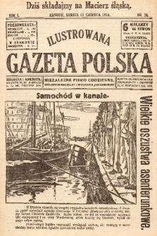 Ilustrowana Gazeta Polska : niezależne pismo codzienne. 1914, nr 24