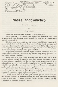 Ogrodnik Zawodowy : organ Towarzystwa Ogrodników Zawodowych we Lwowie. 1902, nr 4