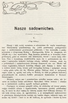 Ogrodnik Zawodowy : organ Towarzystwa Ogrodników Zawodowych we Lwowie. 1902, nr 7