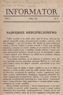 Informator. 1944, nr 9
