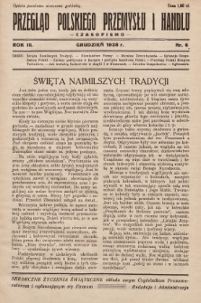 Przegląd Polskiego Przemysłu i Handlu. 1938, nr 6