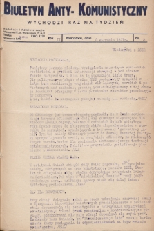 Biuletyn Anty-Komunistyczny. 1937, nr 3