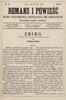Romans i powieść : pismo tygodniowe poświęcone beletrystyce. 1900, nr 24