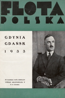 Flota Polska : czasopismo gospodarcze dla spraw żeglugi morskiej, powietrznej i kolonjalnych. 1933, nr 16