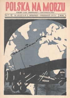 Polska na Morzu : pismo Ligi Morskiej i Kolonjalnej. 1934, nr 7-8