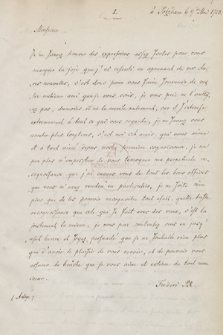 Copies de lettres au Général de Löwenörn-Wendelborn et à son fils, le capitaine de Löwenörn