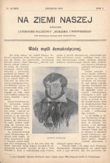 Na Ziemi Naszej : dodatek literacko-naukowy „Kurjera Lwowskiego”. 1909, nr 23