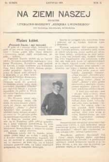 Na Ziemi Naszej : dodatek literacko-naukowy „Kurjera Lwowskiego”. 1910, nr 23