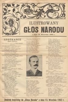 Ilustrowany Głos Narodu : dodatek bezpłatny do „Głosu Narodu” z dnia 13 września 1902 r.