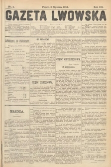 Gazeta Lwowska. 1911, nr 4