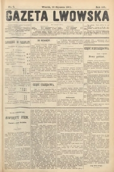 Gazeta Lwowska. 1911, nr 6