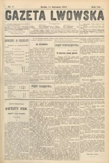 Gazeta Lwowska. 1911, nr 7