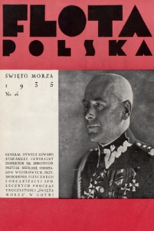 Flota Polska : czasopismo gospodarcze dla spraw żeglugi morskiej, powietrznej i kolonjalnych. 1935, nr 26