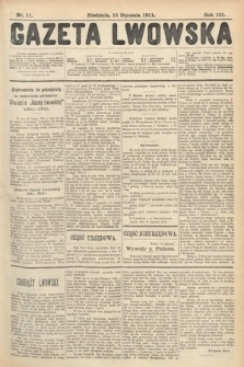 Gazeta Lwowska. 1911, nr 11