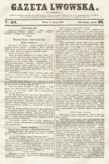 Gazeta Lwowska. 1850, nr 50