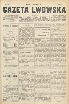 Gazeta Lwowska. 1911, nr 13