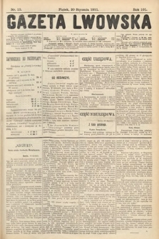 Gazeta Lwowska. 1911, nr 15