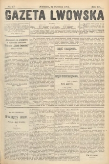 Gazeta Lwowska. 1911, nr 17