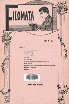 Filomata : pismo młodzieży szkolnej. 1922, nr 4-5