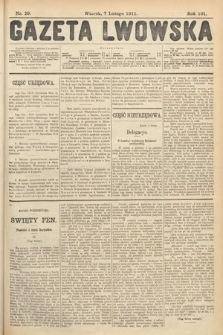 Gazeta Lwowska. 1911, nr 29