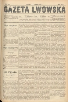 Gazeta Lwowska. 1911, nr 38